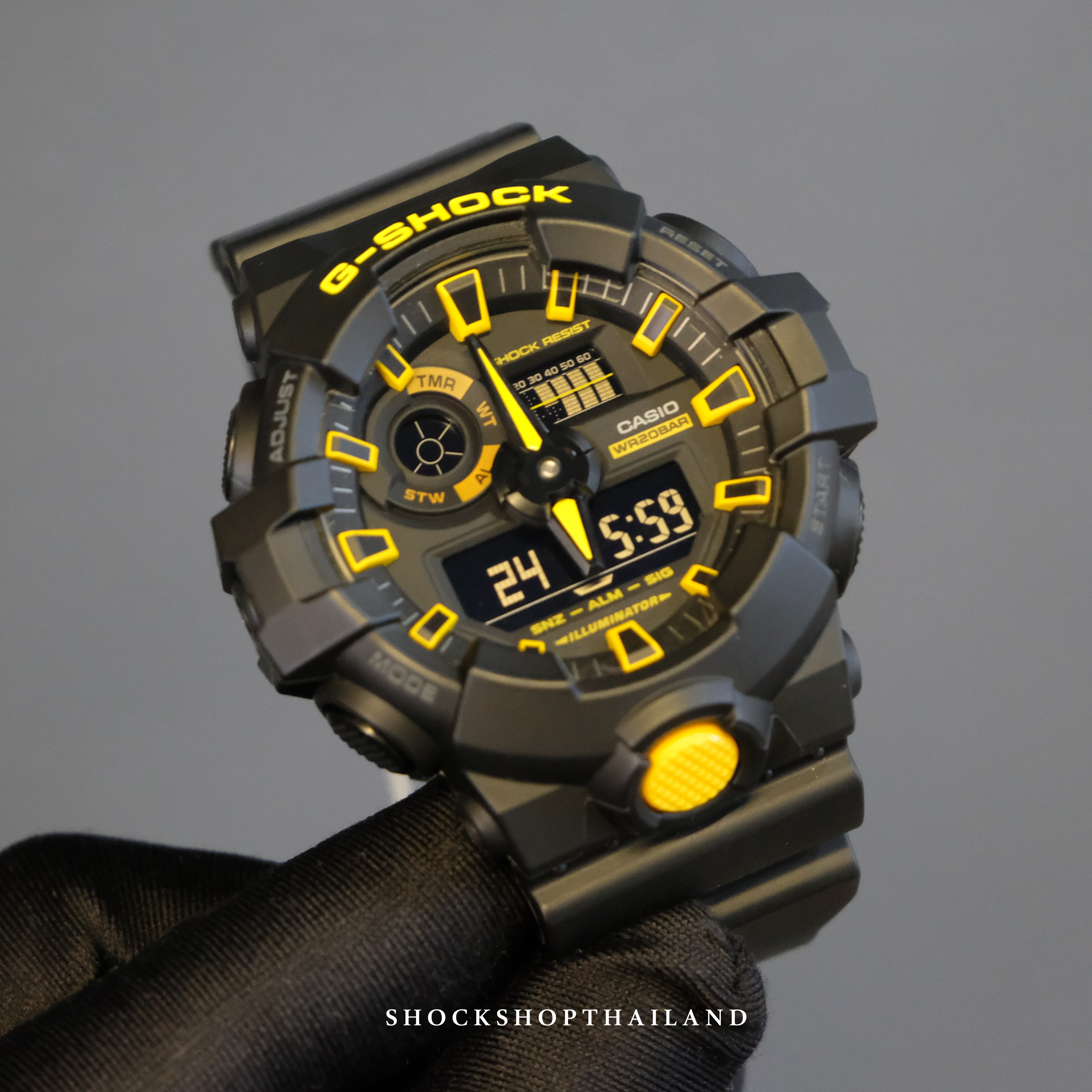 นาฬิกาผู้ชาย Casio G-Shock รุ่น GA-700CY-1A ซีรีส์ GA-700 จีช็อค