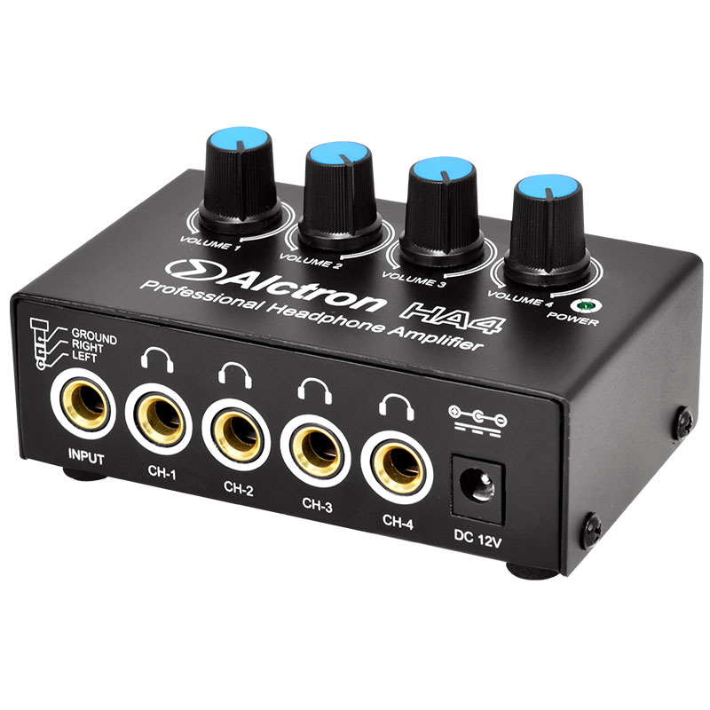 Alctron HA4 Mini 4-channel headphone amplifier