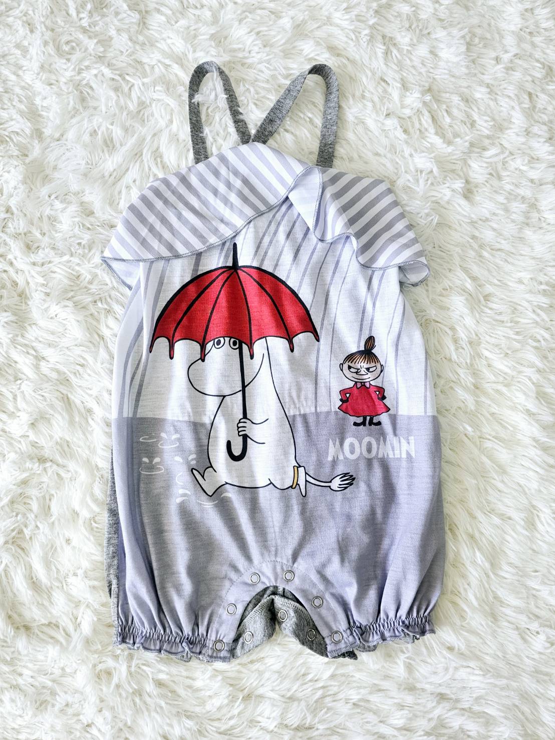 บอดี้สูท/จั้ม MOOMIN ไซส์ 24m Laugh by ChaLom มือสอง เหมือนใหม่ ไม่มีตำหนิ