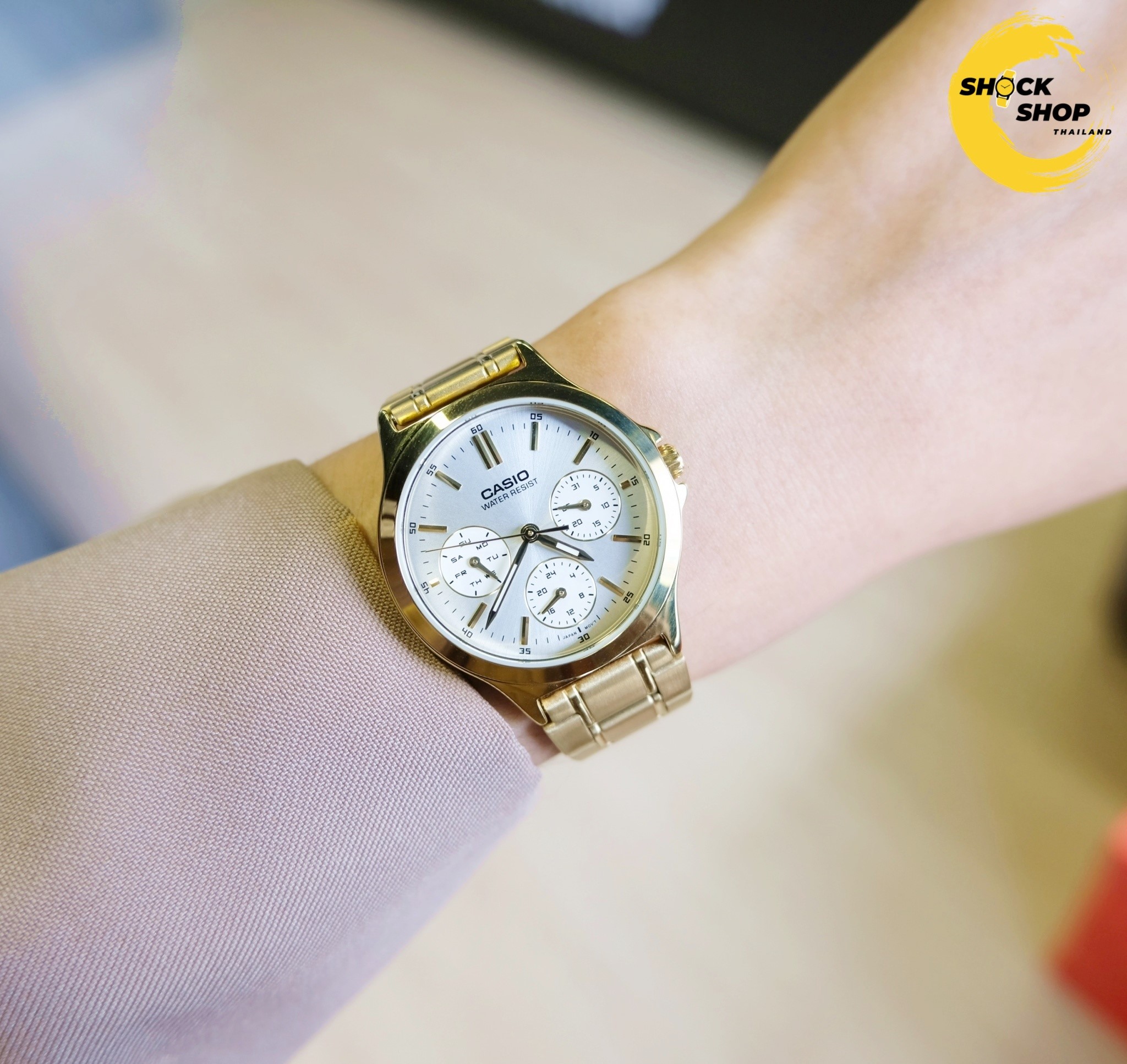 นาฬิกาผู้หญิง Casio รุ่น LTP-V300G-7A คาสิโอ