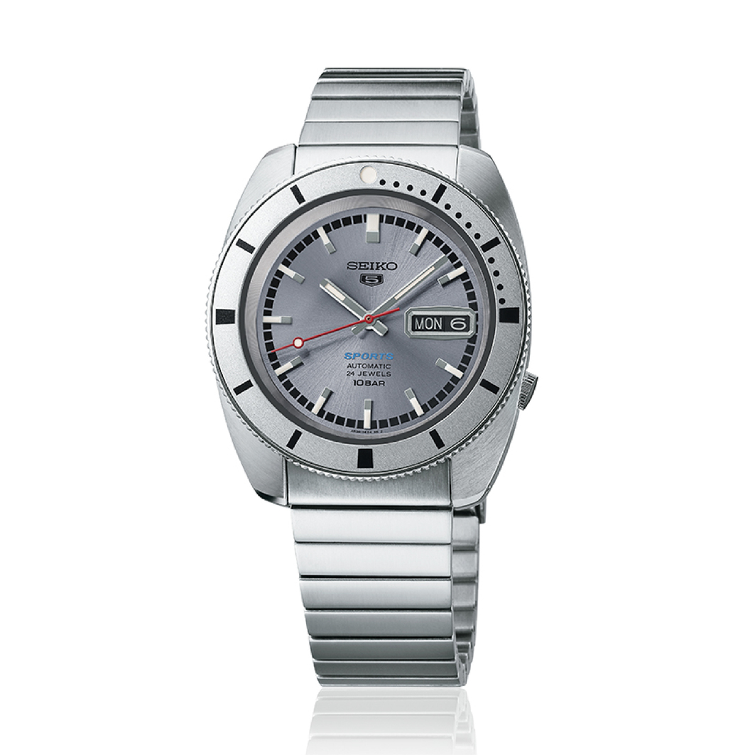 นาฬิกาผู้ชาย SEIKO 5 Sports ‘Ash Blue’ 1968 Limited Edition รุ่น SRPL03K ไซโก