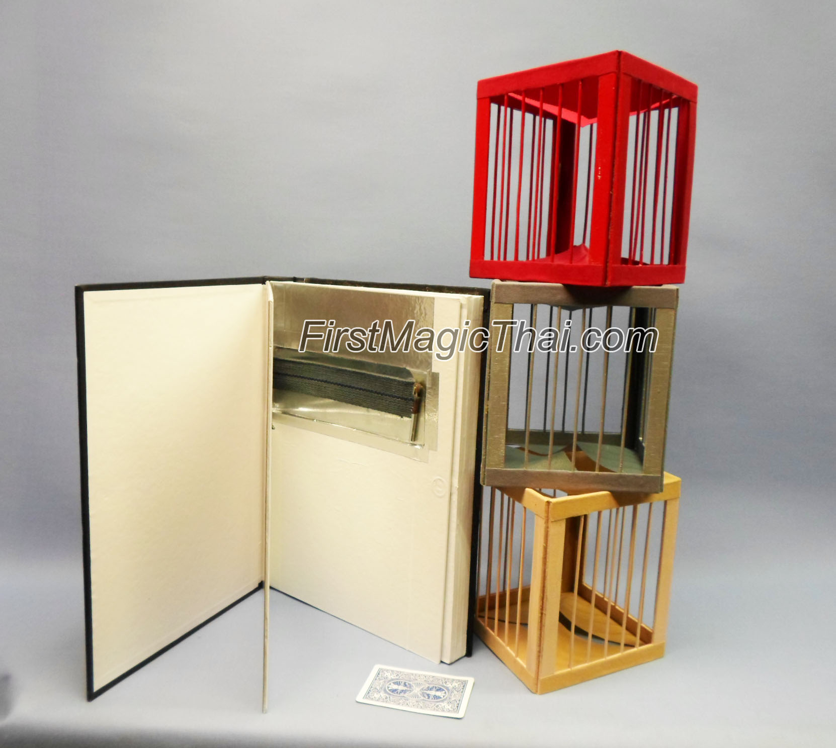 สมุดไฟกลายเป็นกรงนก