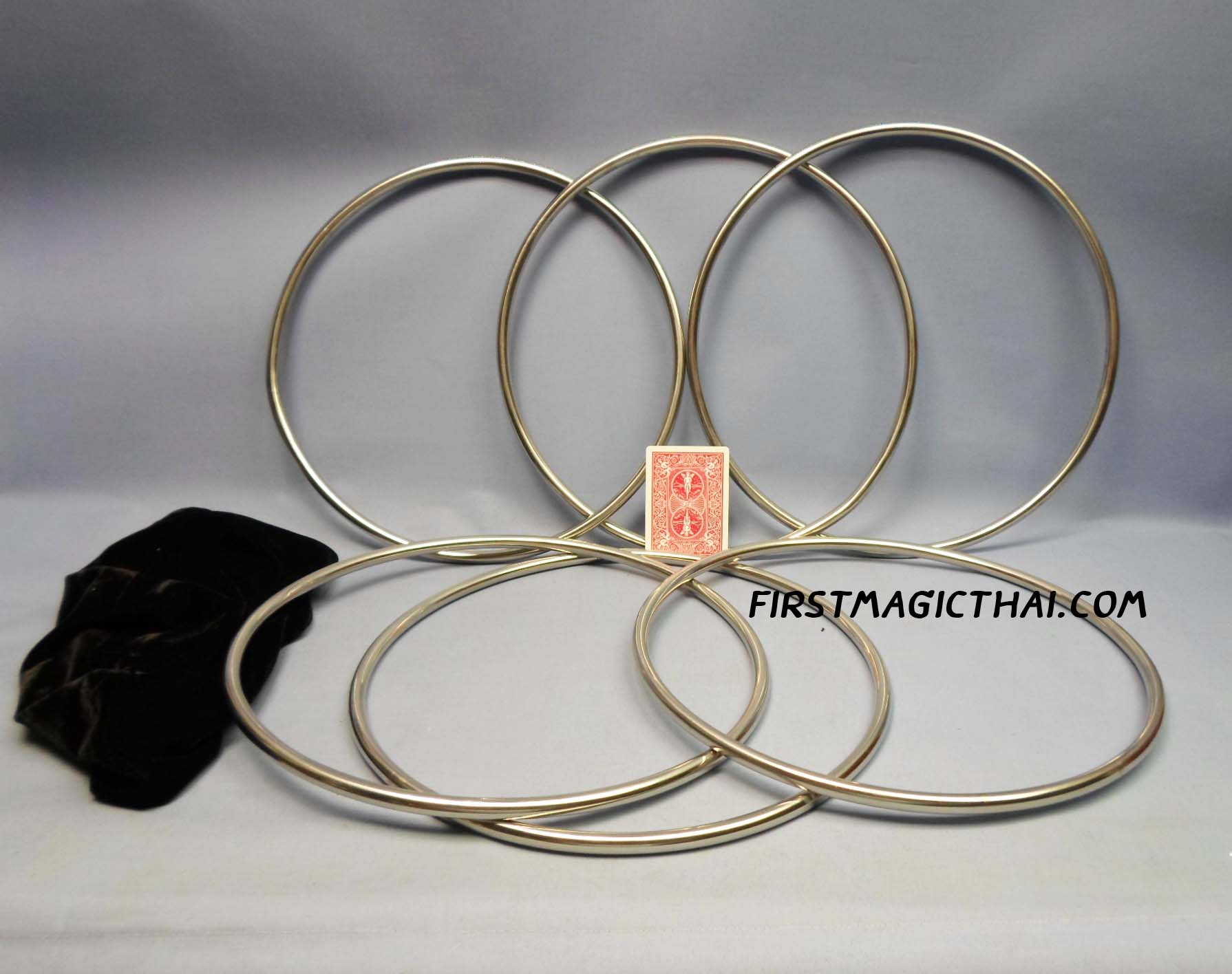 6ห่วง จับโบ้ (อลูมิเนียม) / Six Linking Rings