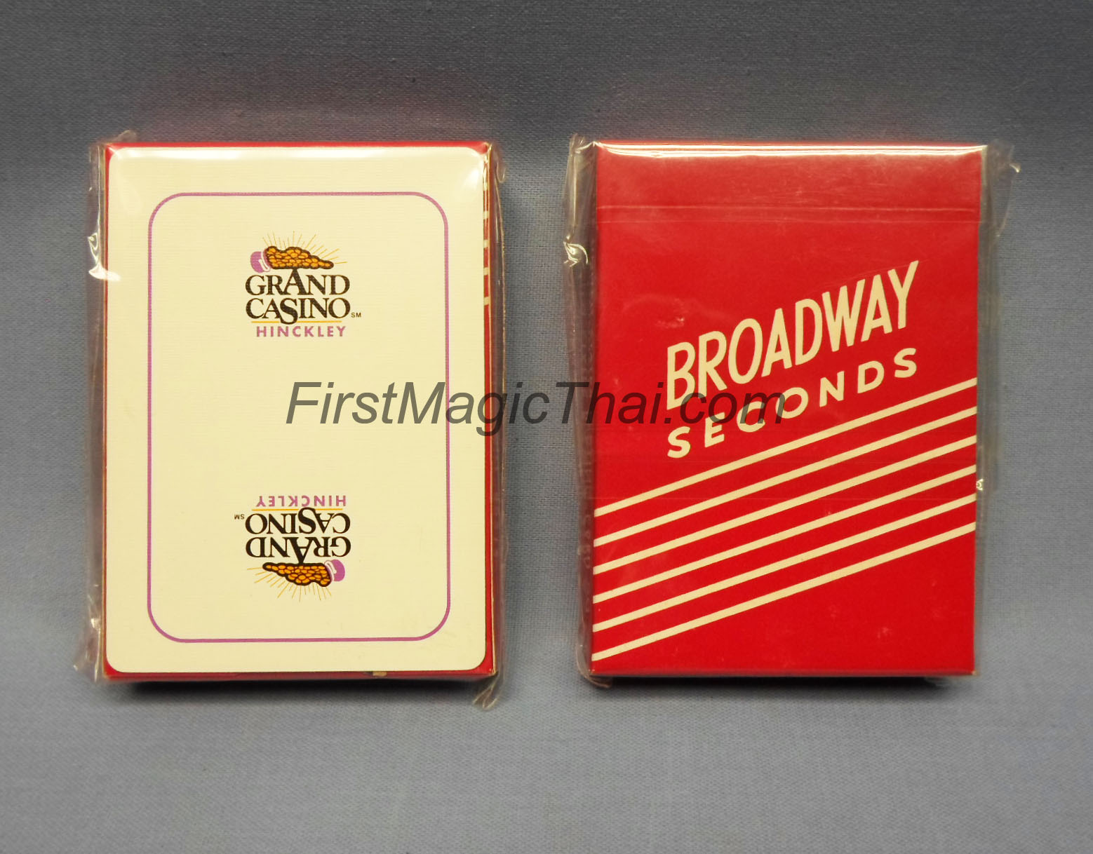 Broadway Playing Cards (Red/Grand Casino)