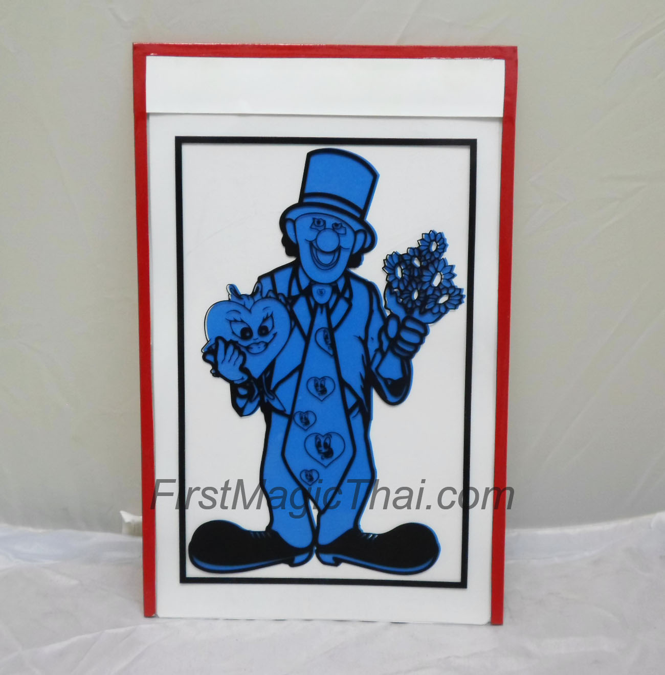 กรอบรูปเปลี่ยนสี ตัวตลกสีใหญ่ 4 ครั้ง