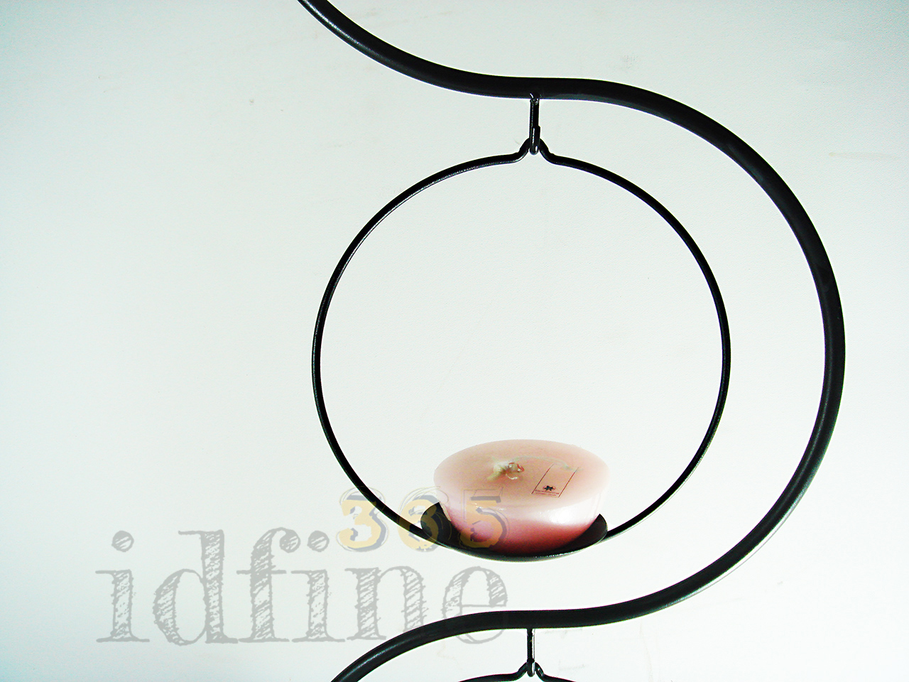 เชิงเทียน ที่วางเทียนแบบตั้งพื้น 3 ชั้น สีดำ Candle Stand Set ส่งฟรี พร้อมของแถมเพียบ