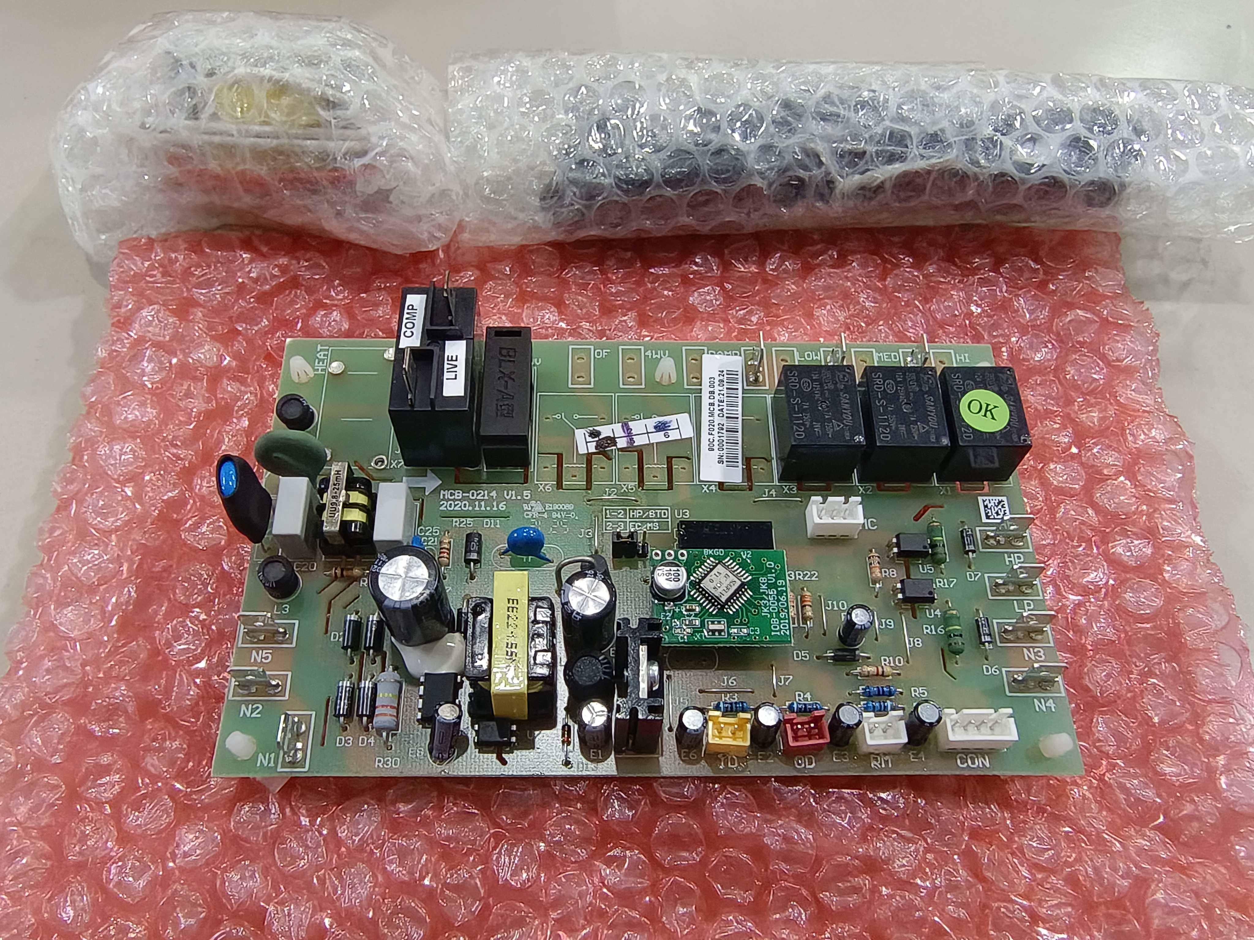 แผงบอร์ดคอยล์เย็น MAC75T15