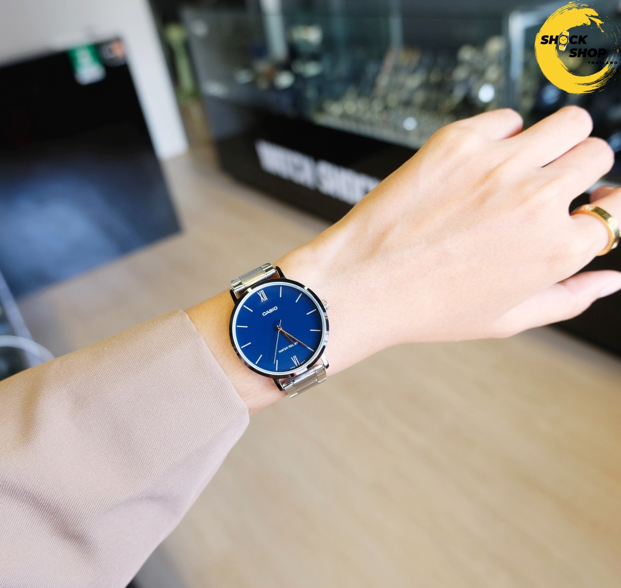 นาฬิกาผู้หญิง Casio รุ่น LTP-VT01D-2B คาสิโอ