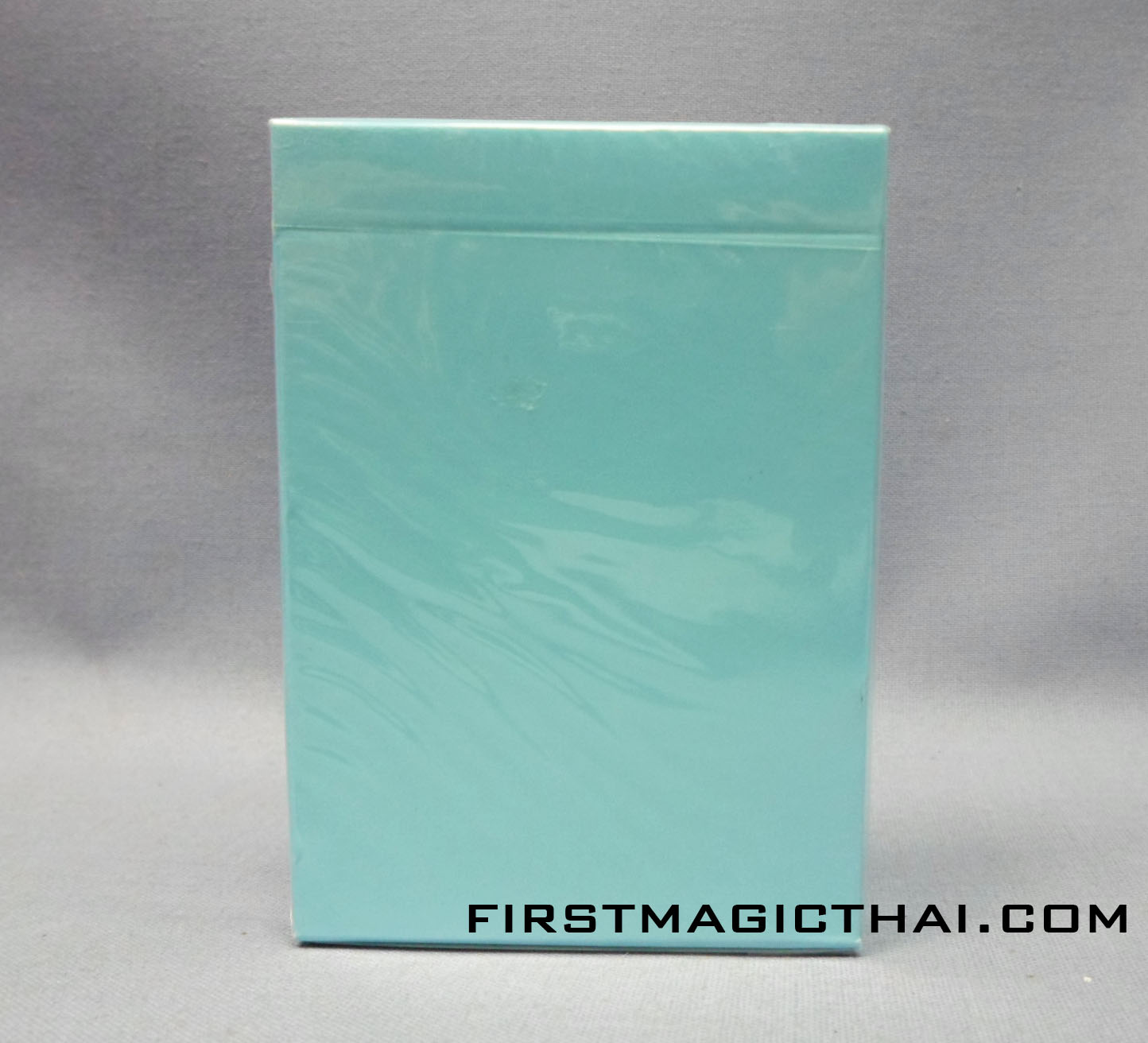 Light Blue Red Steel Playing Cards V.2