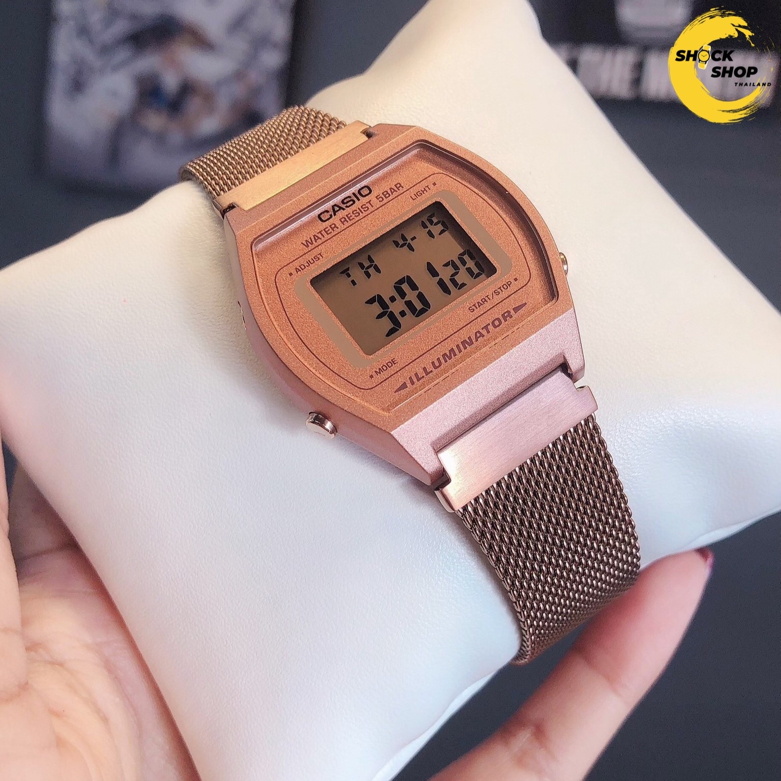 นาฬิกาผู้หญิง Casio รุ่น B640WMR-5A คาสิโอ