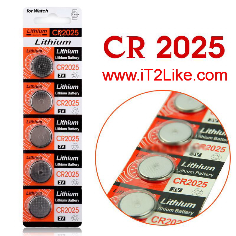 ถ่านกระดุม ถ่านลิเทียม CR2025