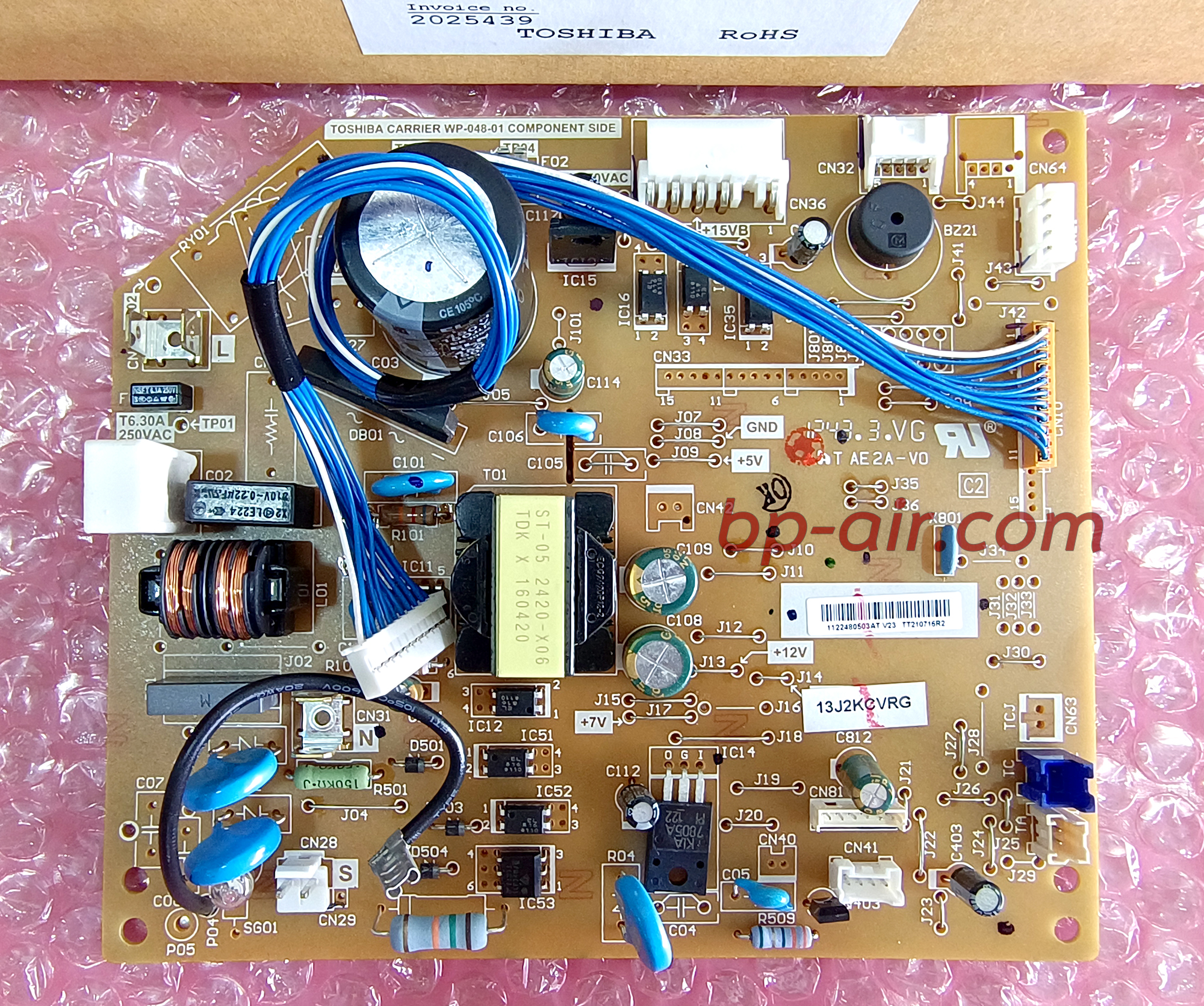 แผงบอร์ดคอยล์เย็น 42TVAA013-703