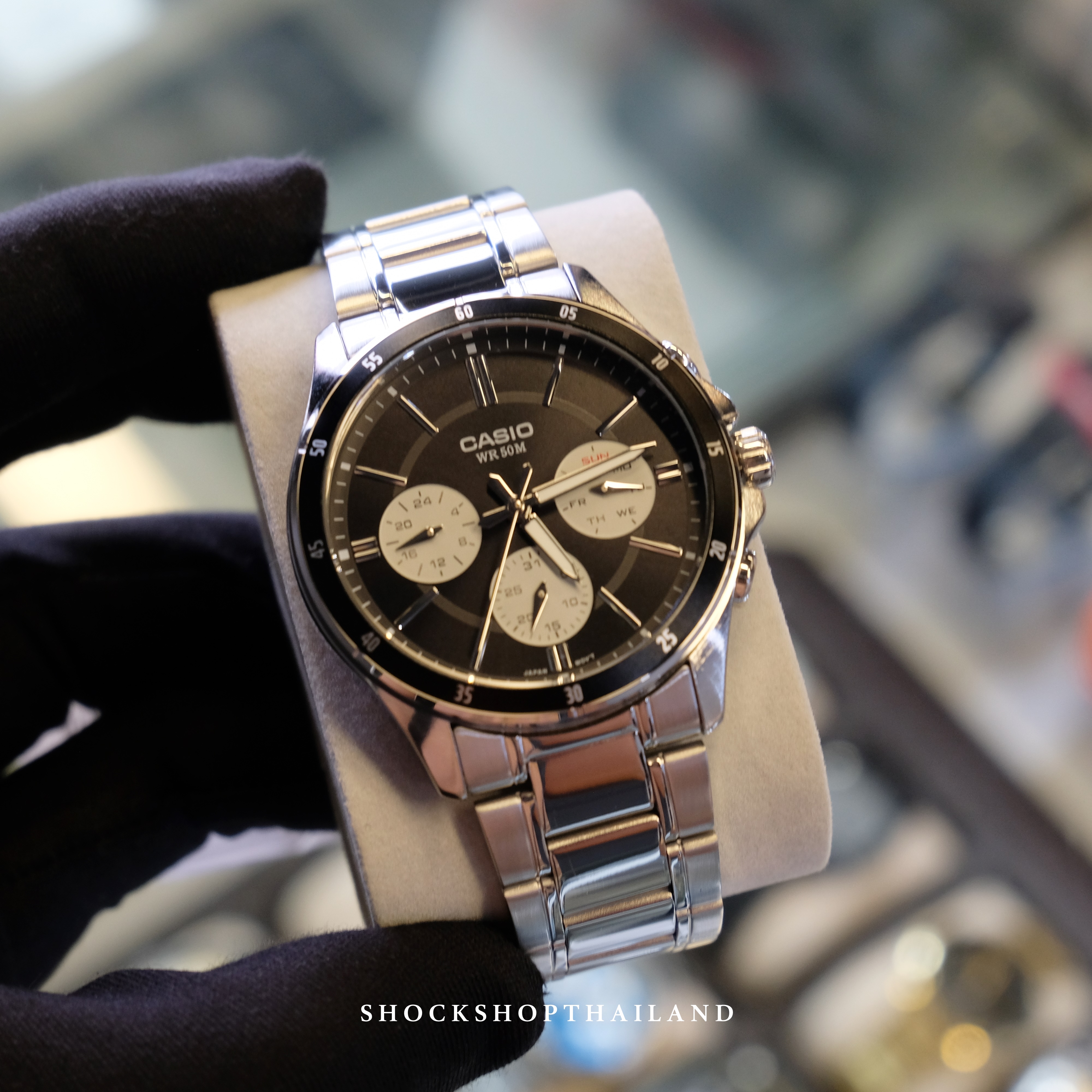 นาฬิกาผู้ชาย Casio รุ่น MTP-1374D-1A3 คาสิโอ