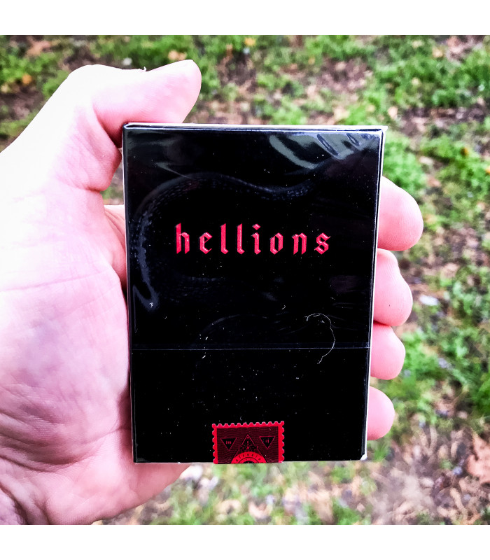 Red Hellions Playing Cards
