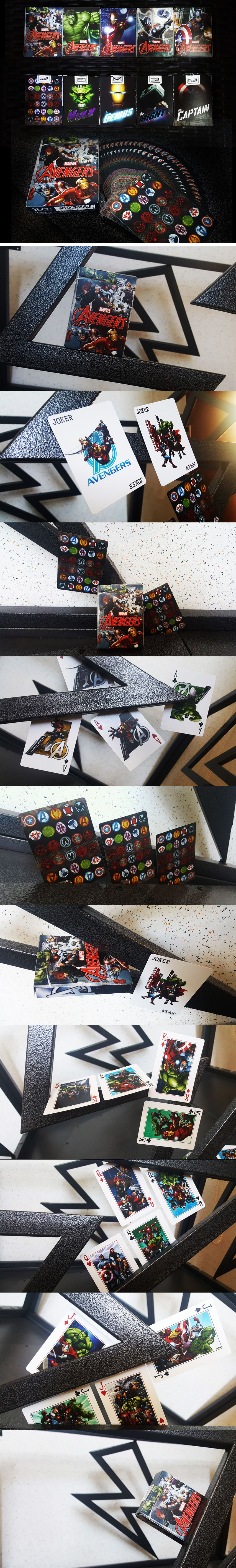 Avengers Character Playing Cards