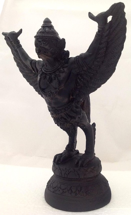 ครุฑ ทองเหลือง รมดำ 5นิ้ว