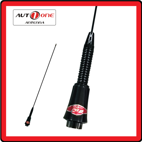 เสาวิทยุสื่อสาร CB-S08B คอยส์เงิน (AUTO-ONE CB) ย่าน245mhz