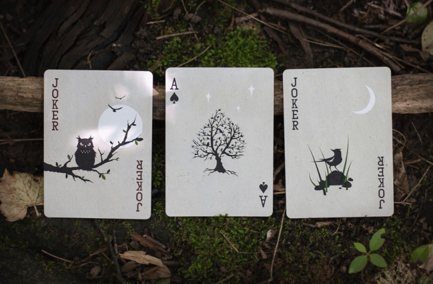 Woodlands Playing Cards By Penguin Magic