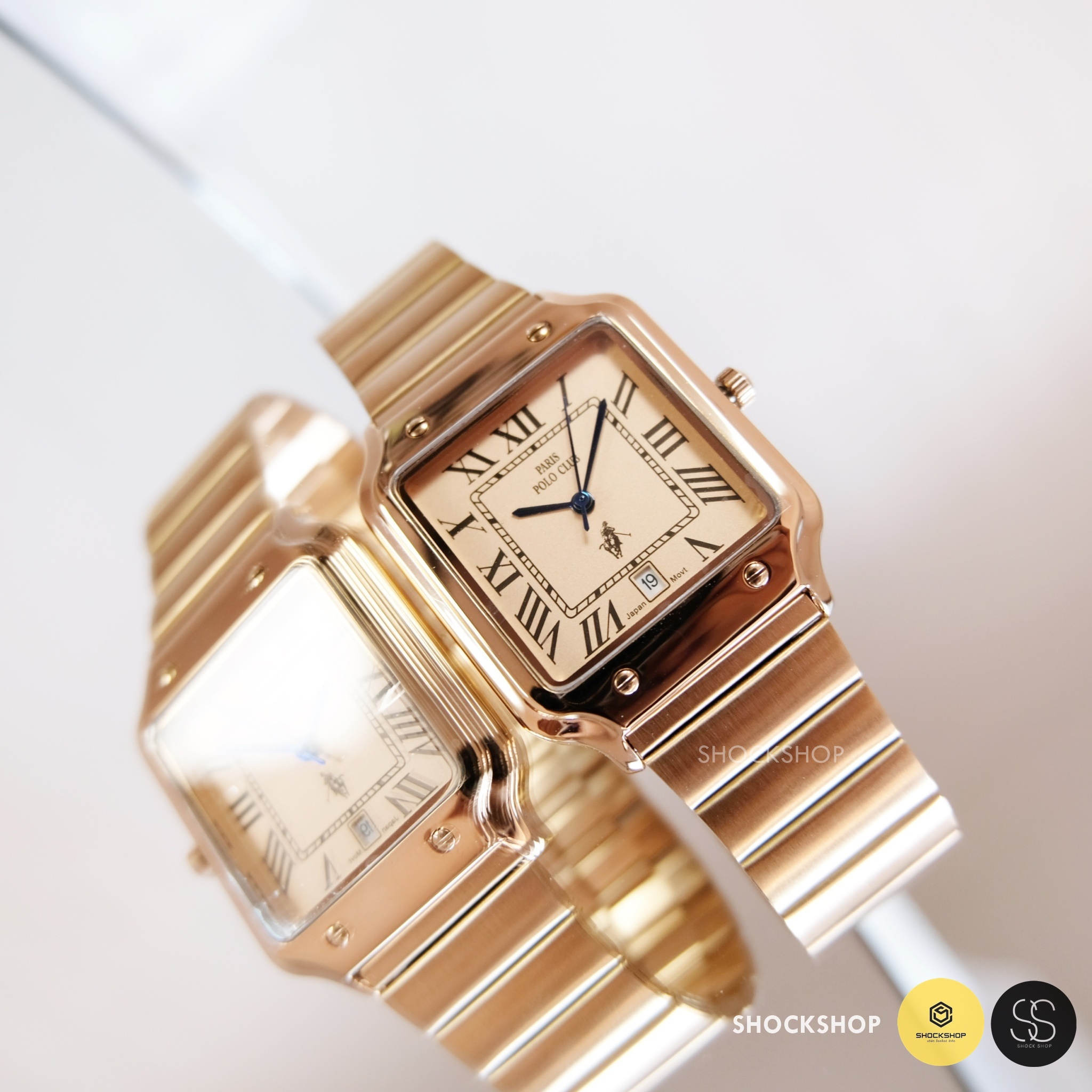 Paris Polo Club นาฬิกาข้อมือผู้หญิง รุ่น PPC-230209-RG โปโล