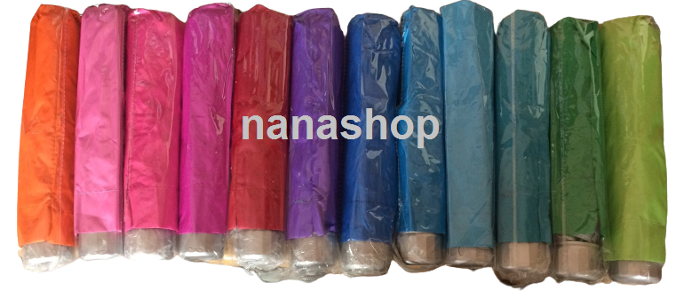 ร่มพับ 3 ตอน เกรดสำเร็จรูป ร่มกันยูวี พร้อมส่ง มีทั้งแบบคละสีและสีล้วน