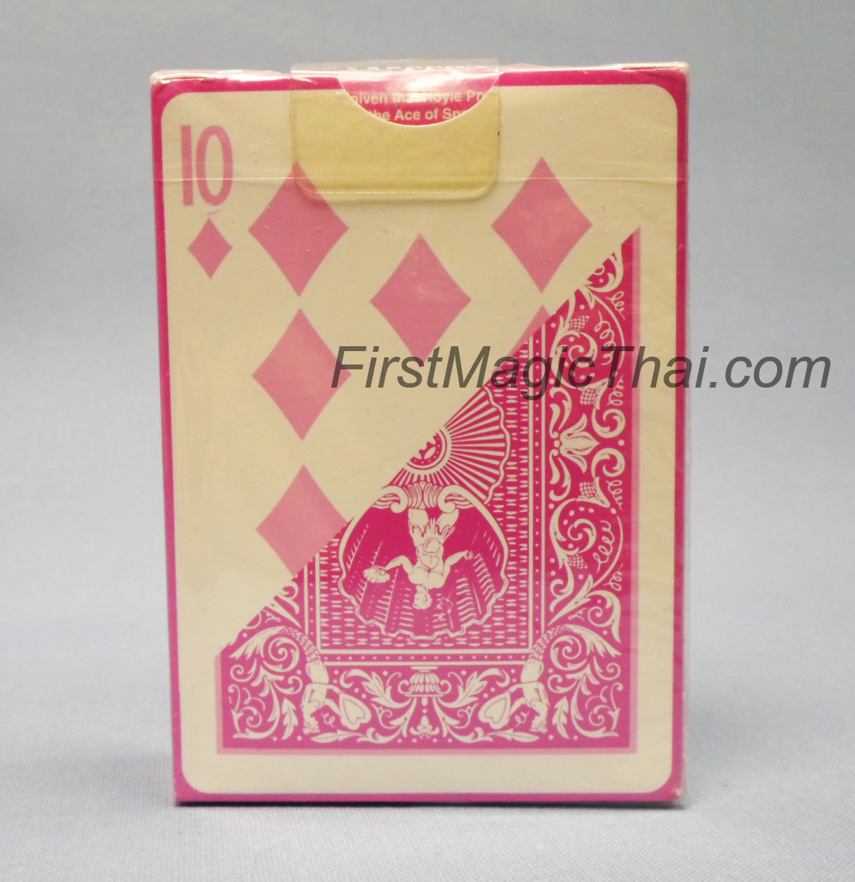 Hoyle Pink Playing Card