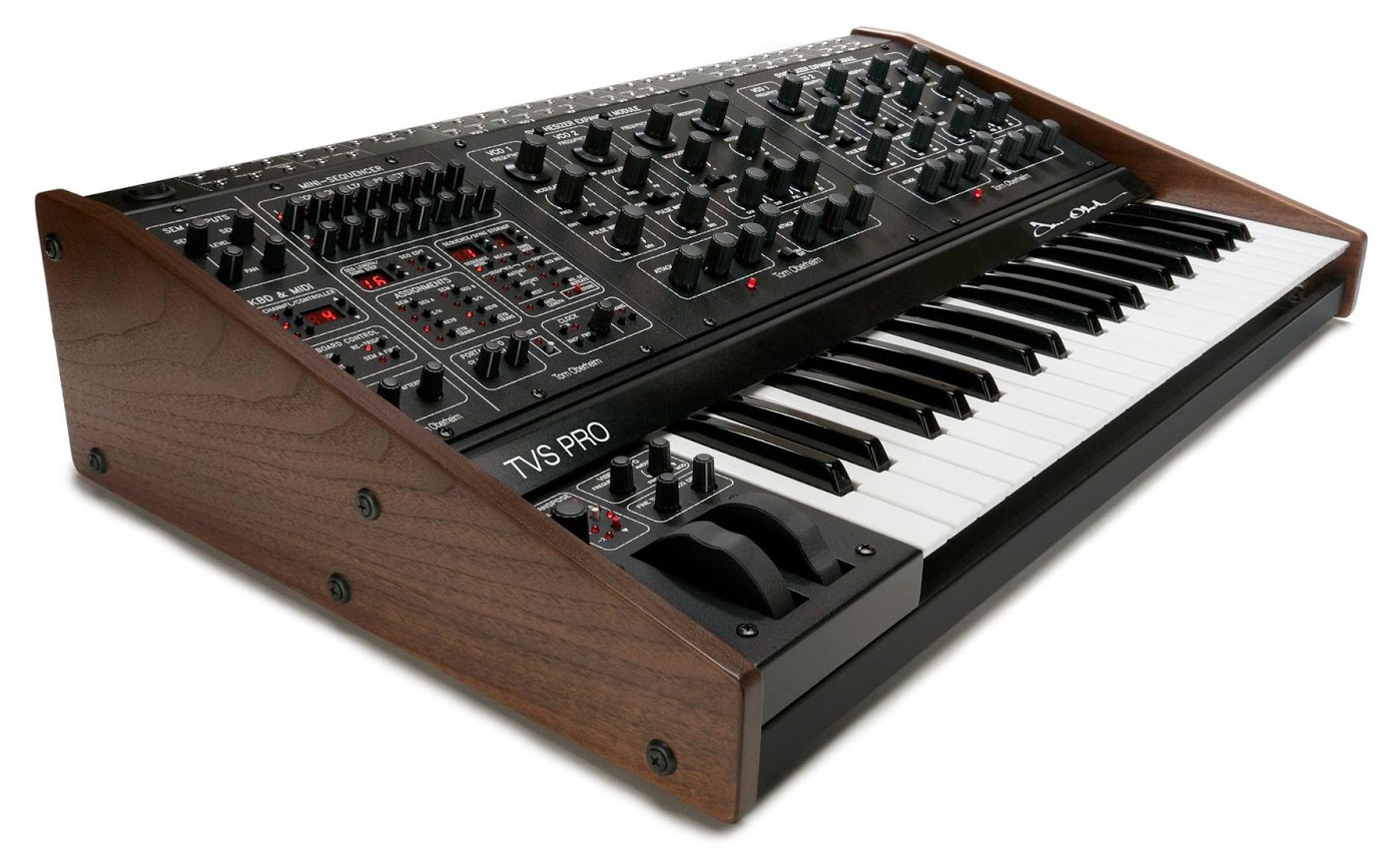 Tom Oberheim Two Voice Pro Analog Synth Black SYNTHESIZER NEW - PERFECT CIRCUIT
