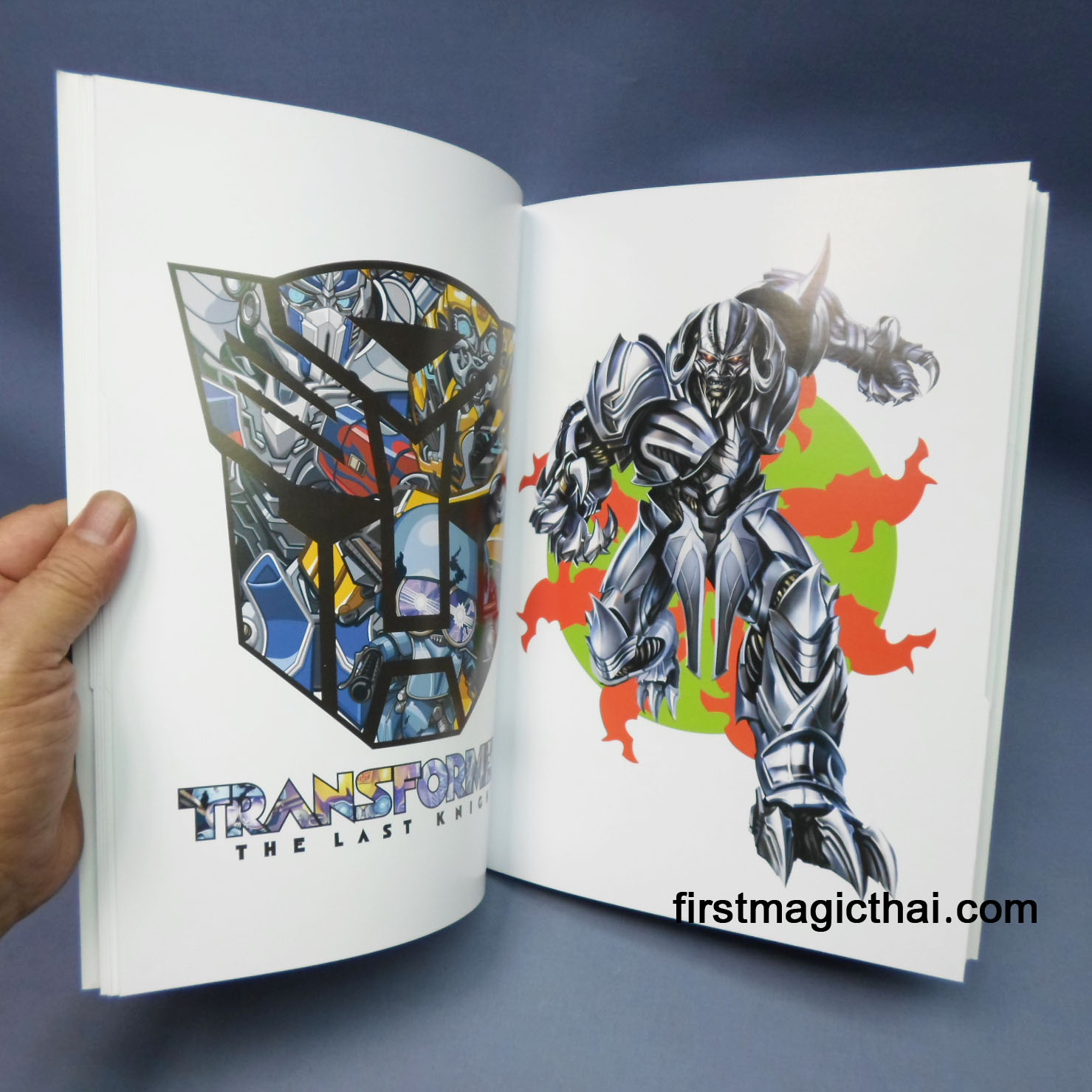 Transformers Magic Book / หนังสือสี ทรานฟอร์เมอร์