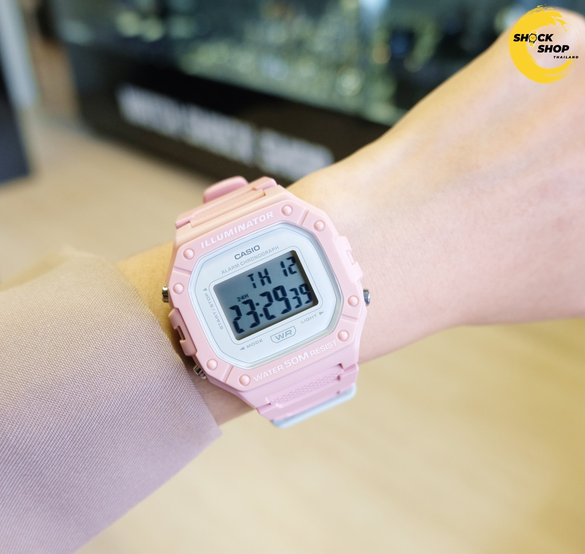 นาฬิกาข้อมือ Casio รุ่น W-218HC-4AV คาสิโอ