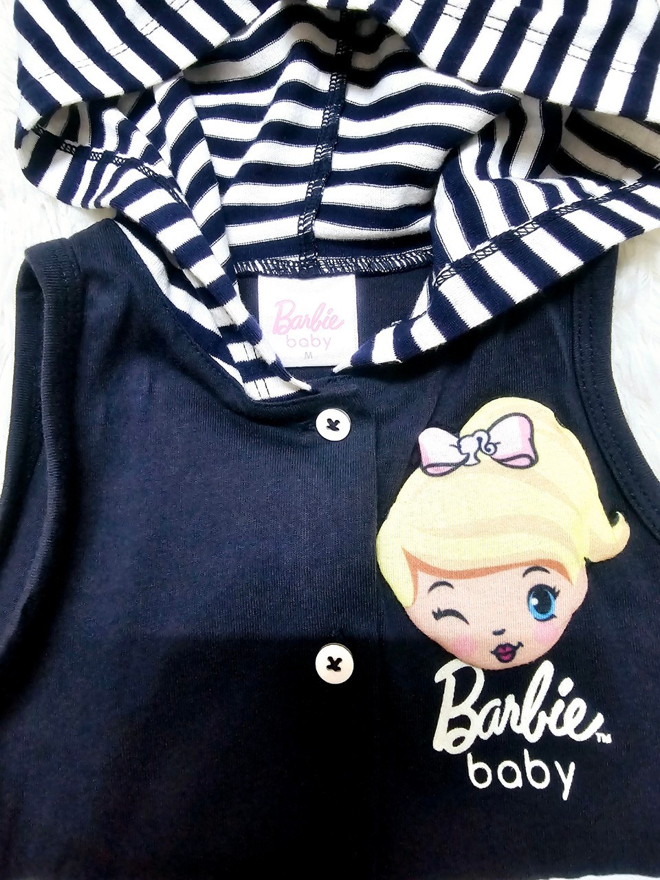 เดรส Barbie baby ไซส์ M (3y) Laugh by ChaLom มือสอง เหมือนใหม่ ไม่มีตำหนิ