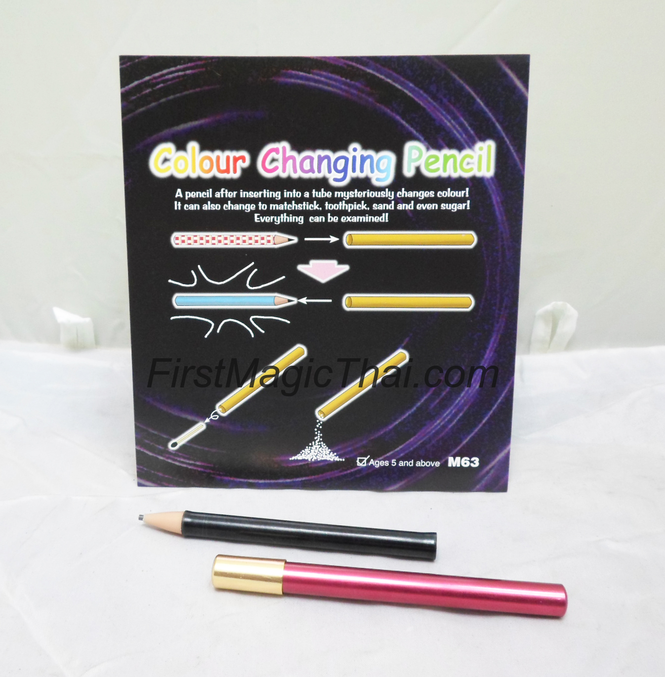 ดินสอเปลี่ยนสี / colour changing pencil