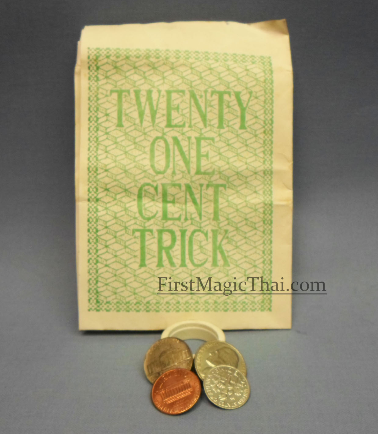 4เหรียญเป็น 1เหรียญ / Twenty One Cent Trick