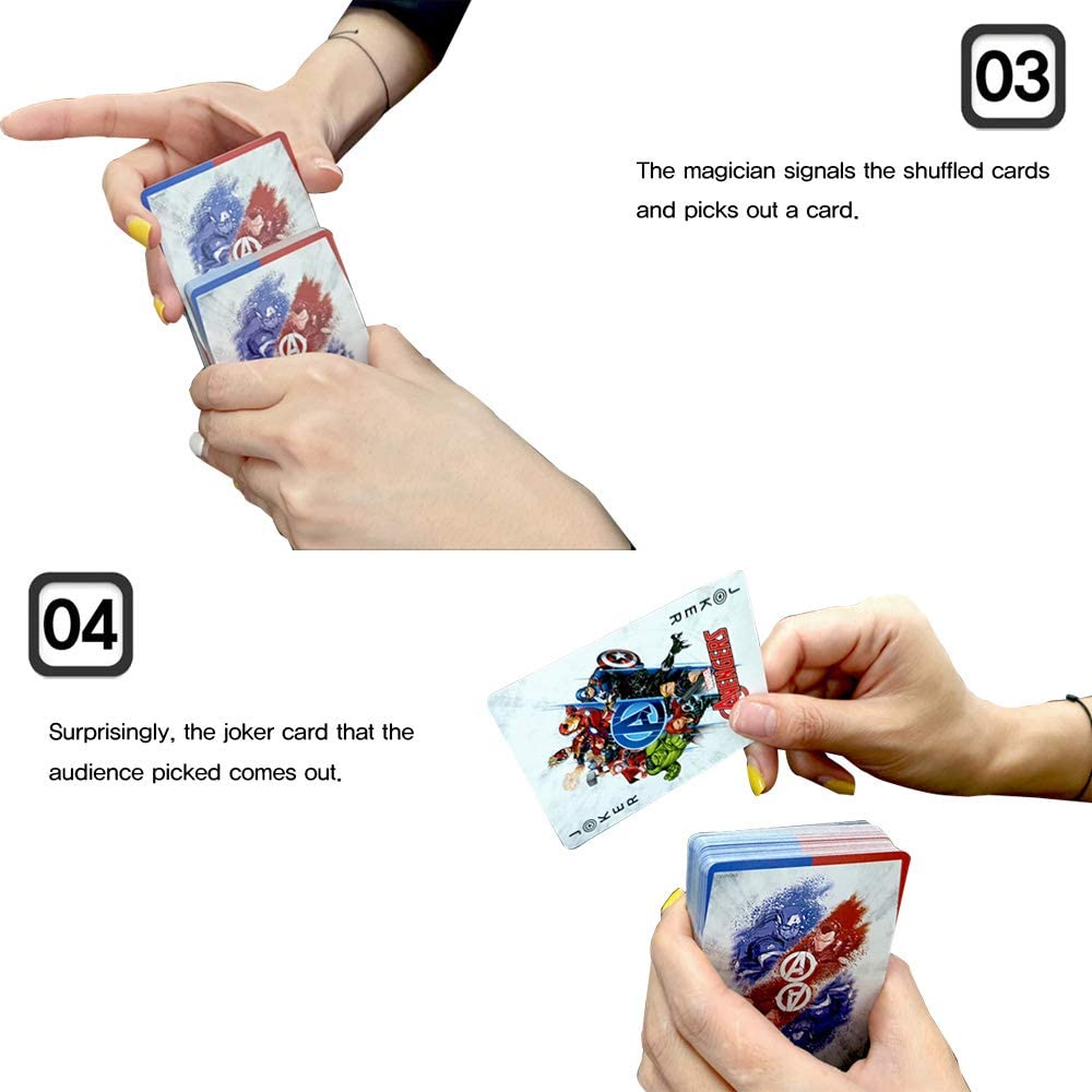 Captain America Stripper Card Magic