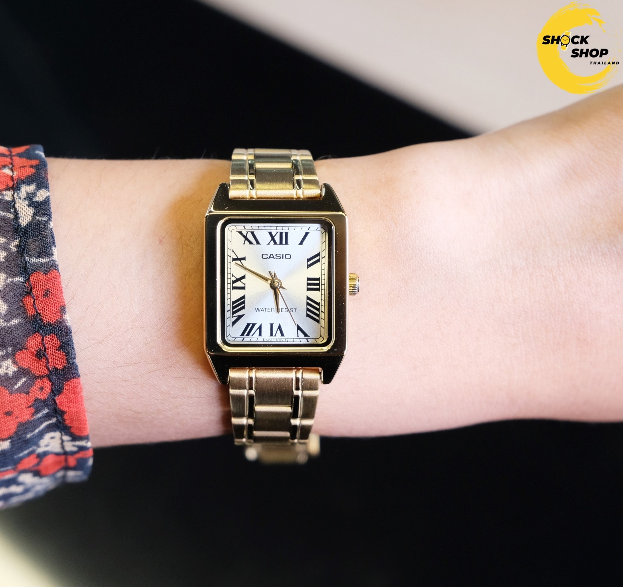 นาฬิกาผู้หญิง Casio Dress อะนาล็อก รุ่น LTP-V007G-9B คาสิโอ