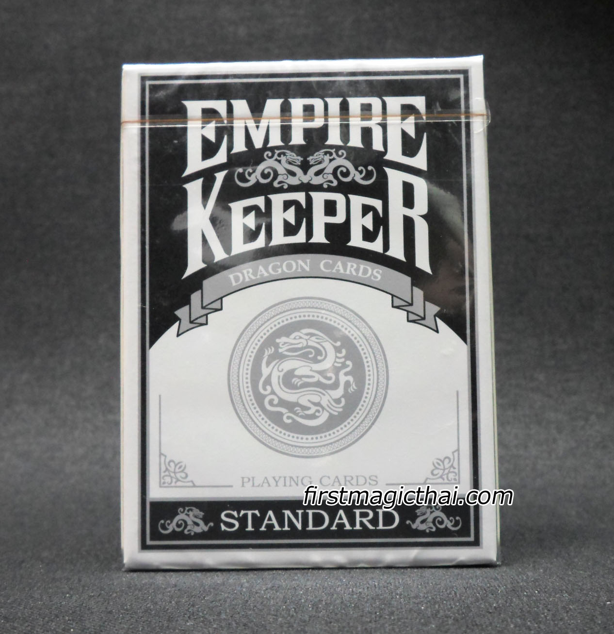 White Empire Keeper Dragon Playing Cards