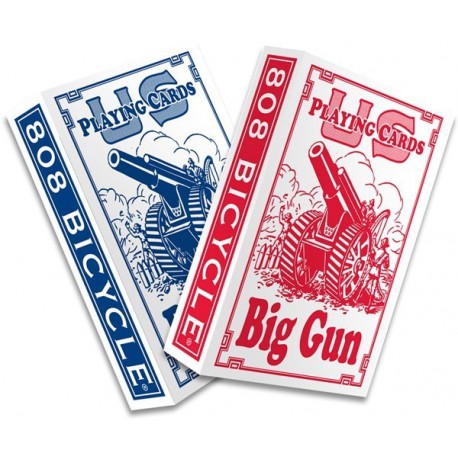 Bicycle Big Gun Red Playing Cards