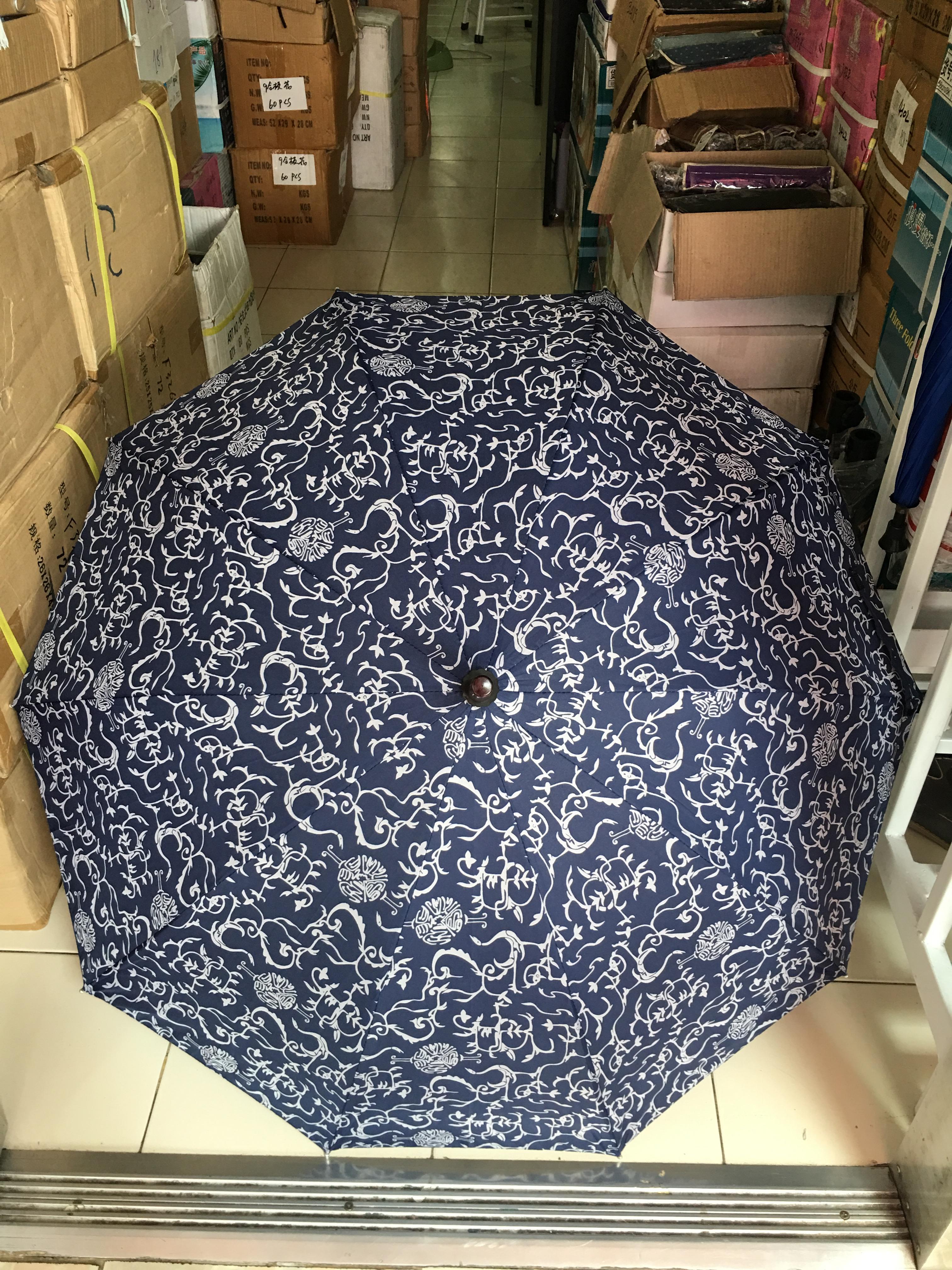 ร่มตอนเดียว22 8ก้าน รหัส ลายกราฟฟิก