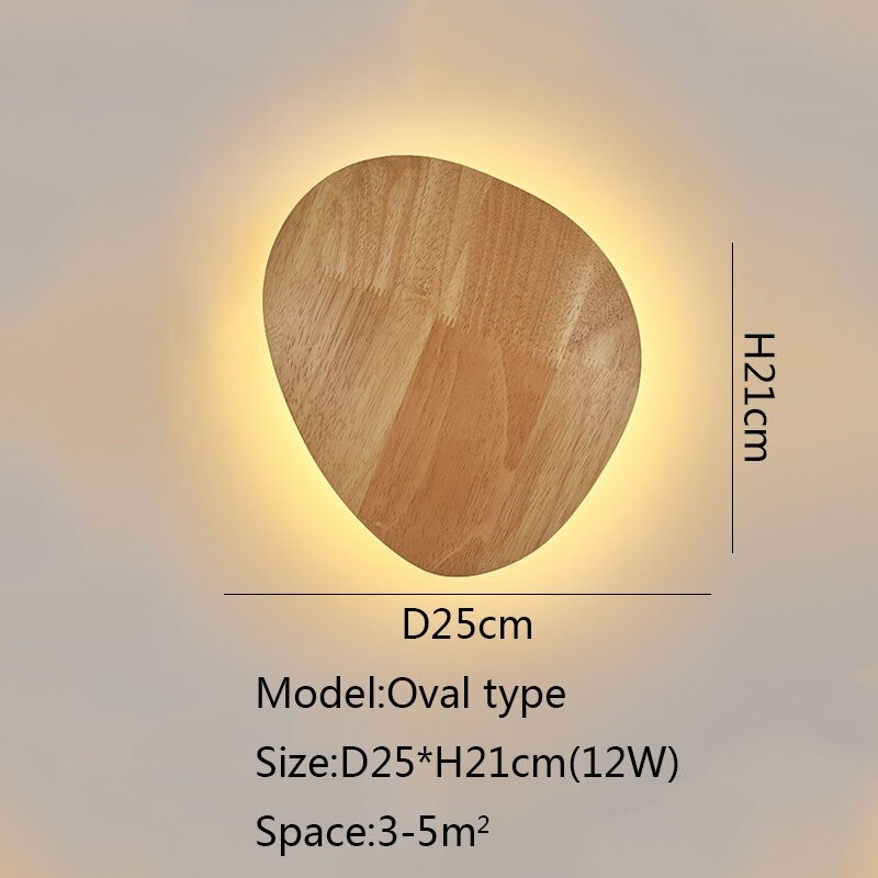 ไฟติดผนัง ไฟผนัง Wall Lamp ทรงรี 19cm. ไฟทางเดิน โคมไฟติดผนัง โคมไฟ ไฟLED สวยทันสมัย ไฟตกแต่ง หรูหรา ทนทาน ประหยัดไฟ