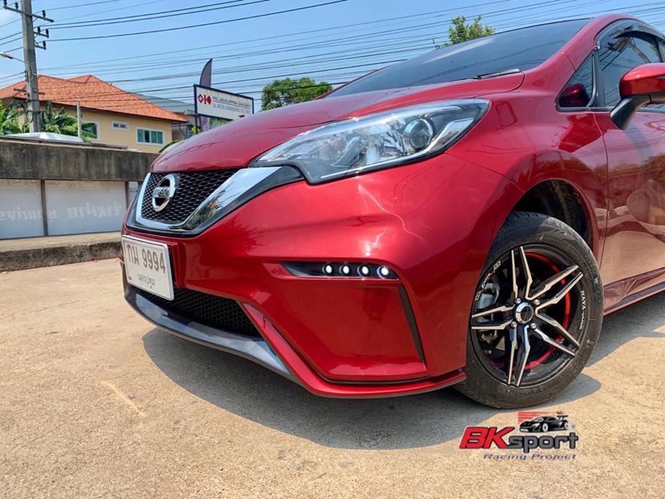 ชุดแต่ง Nissan Note 2018 By Bk ยกกันชนเต็ม