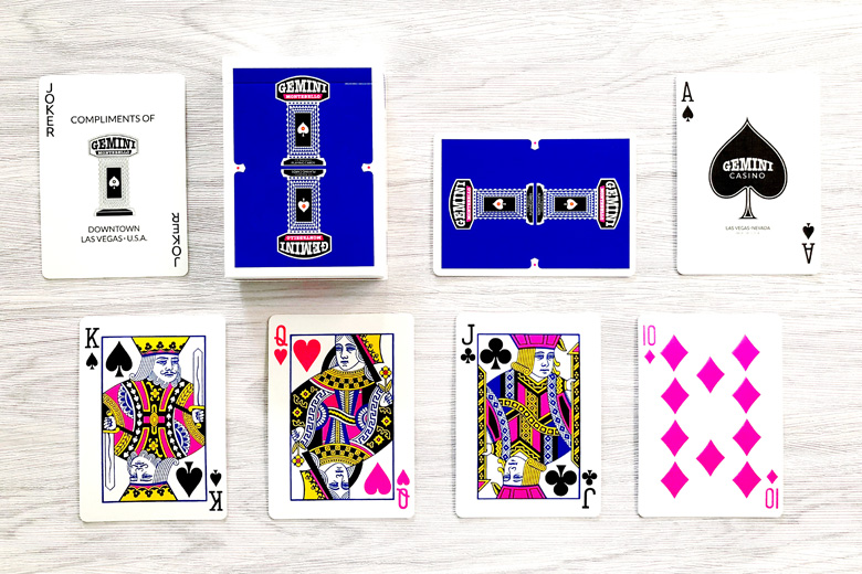 Gemini Casino playing Cards (Blue)
