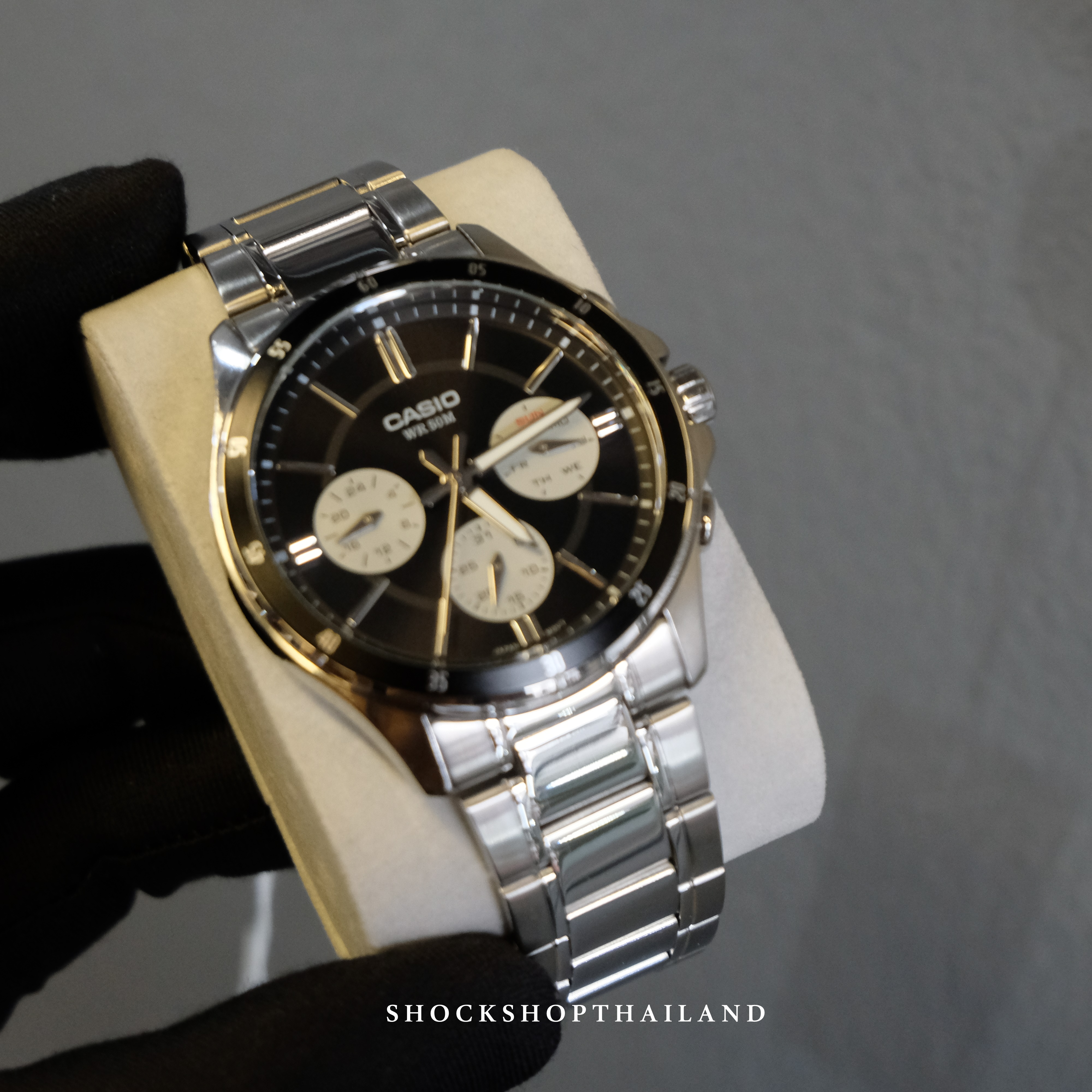 นาฬิกาผู้ชาย Casio รุ่น MTP-1374D-1A3 คาสิโอ