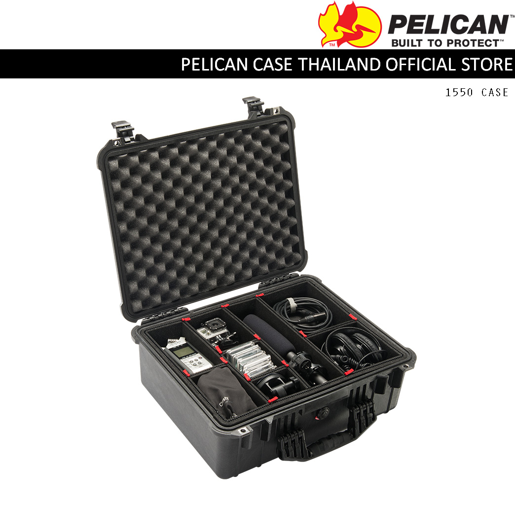 PELICAN 1550 CASE WITH TREKPEK SYSTEM