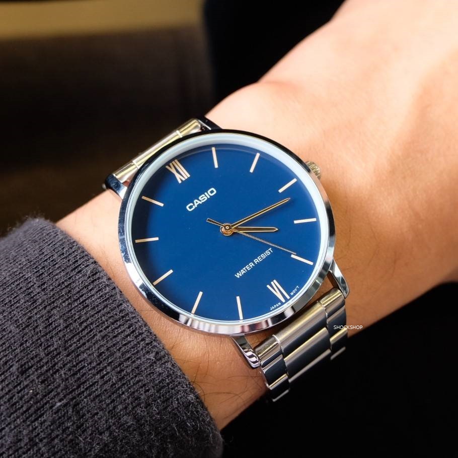 นาฬิกาผู้ชาย Casio รุ่น MTP-VT01D-2B คาสิโอ