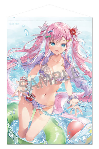 Sakura Miwabe Tropical Summer Wall Scroll