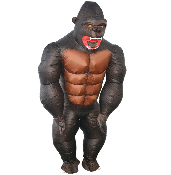 ชุด kingkong เป่าลม ไซซ์ใหญ่ สูง 150-200cm