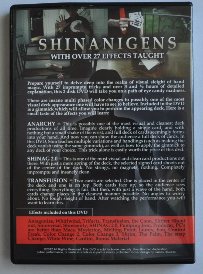 Shinanigens By Shin Lim (2DVD)