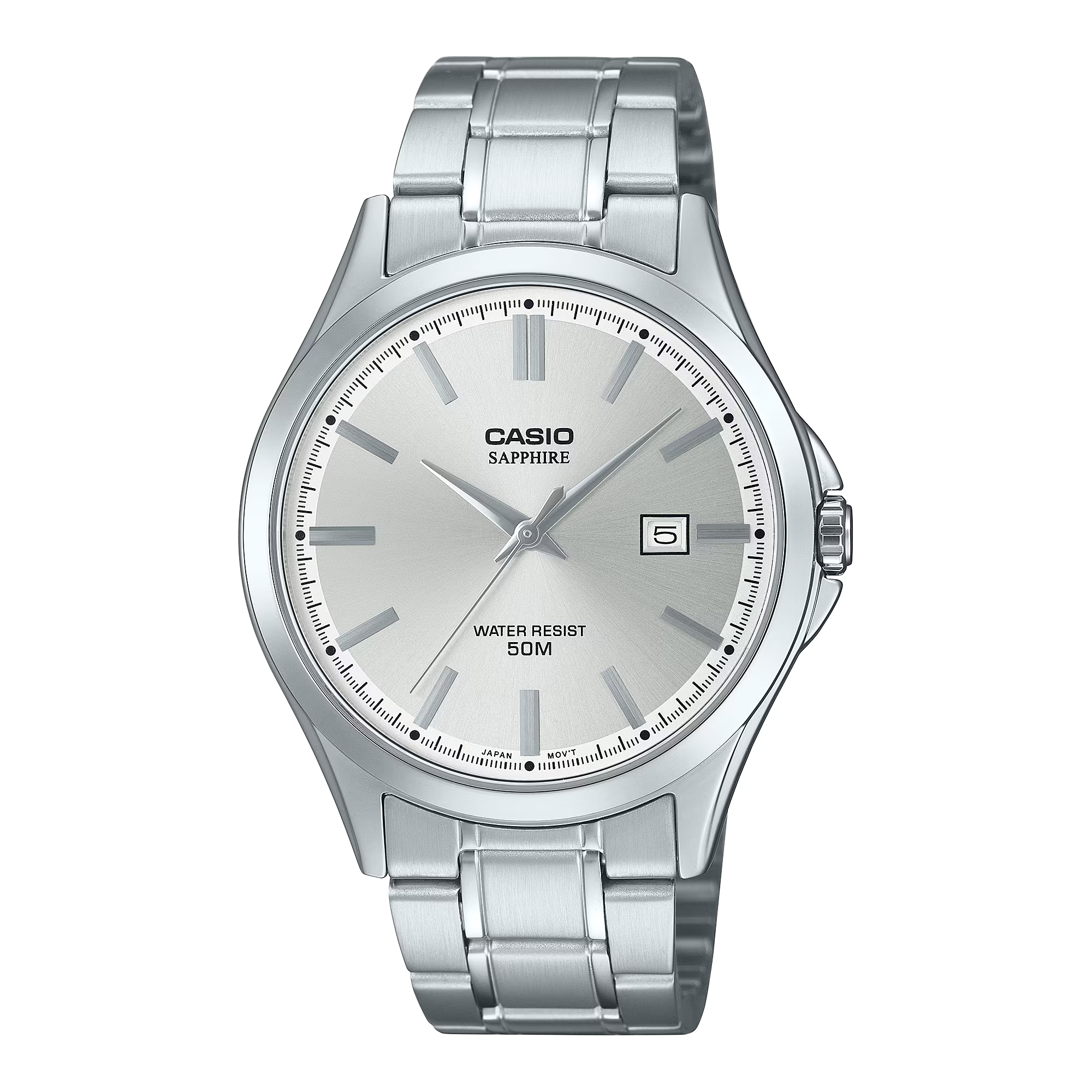 CASIO นาฬิกาผู้ชาย รุ่น MTS-115D-7AV กระจกแซฟไฟร์ คาสิโอ