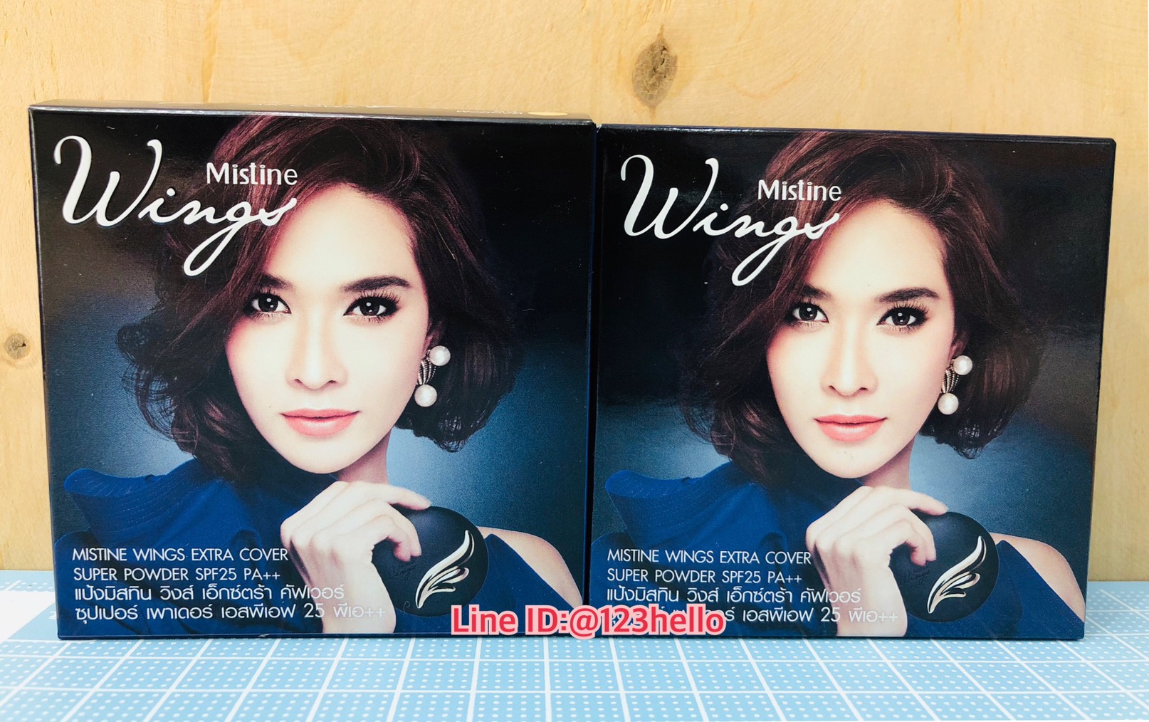 MISTINE WINGS EXTRA COVER SUPER POWDER SPF25 PA++ แป้งมิสทิน วิงส์ เอ็กซ์ตร้า คัฟเวอร์ ซุปเปอร์ เพาเดอร์ เอสพีเอฟ 25 พีเอ++ 10 กรัม