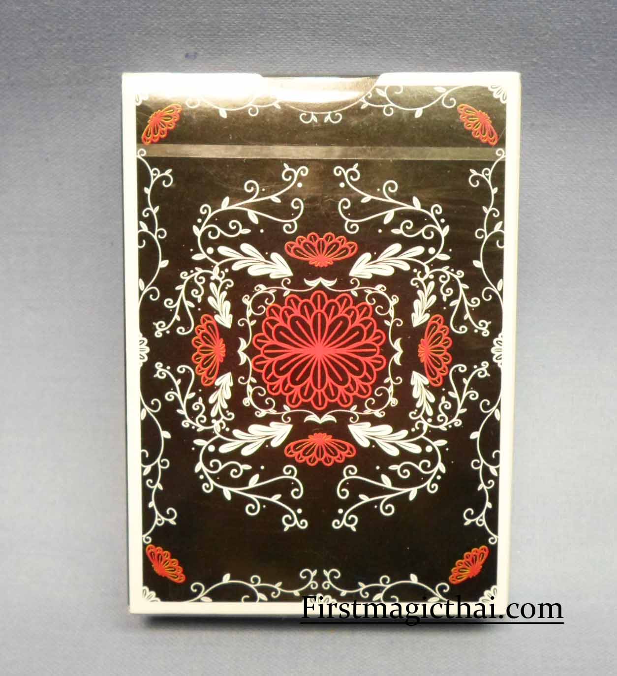 Red Tune Playing Cards