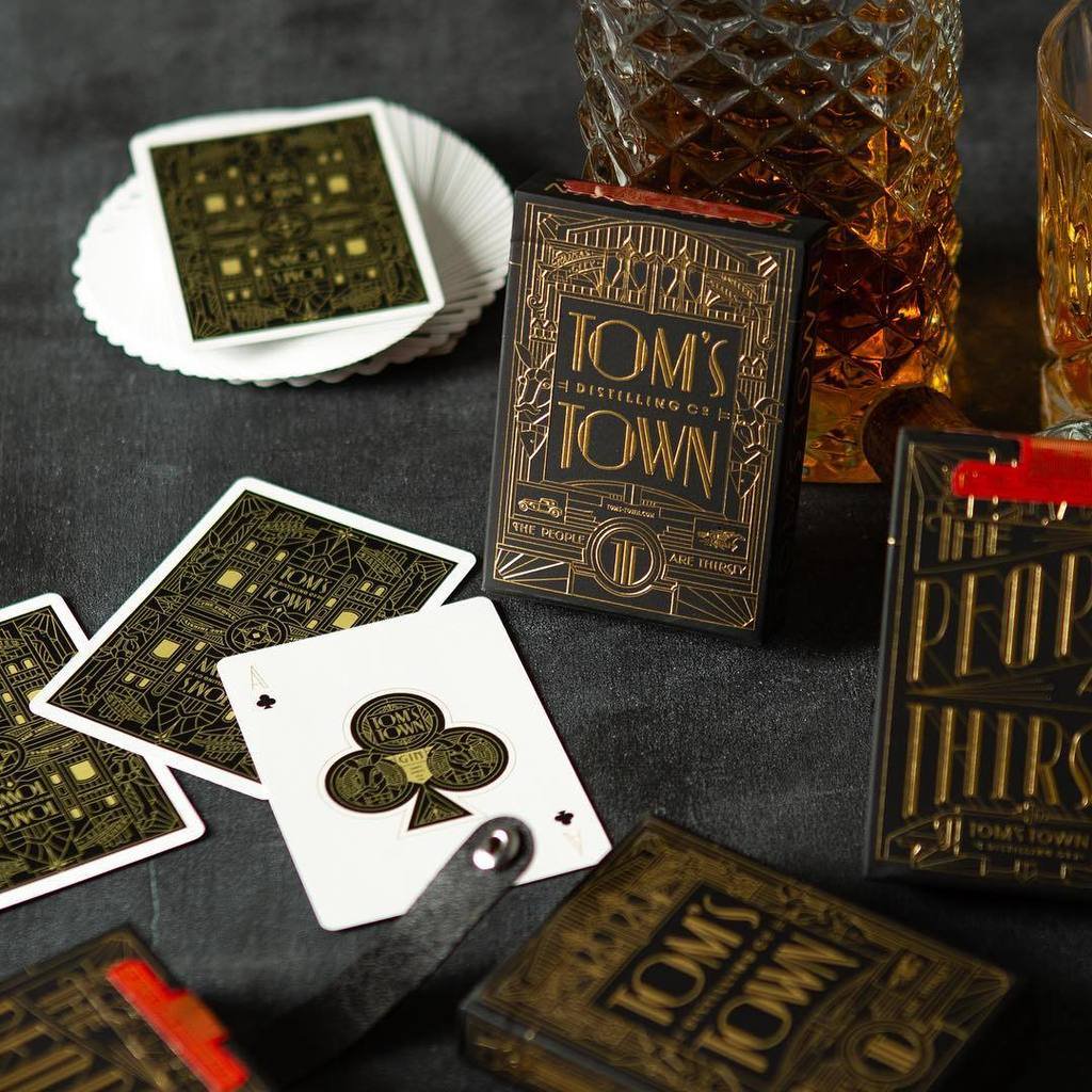 Tom's Town Playing Cards