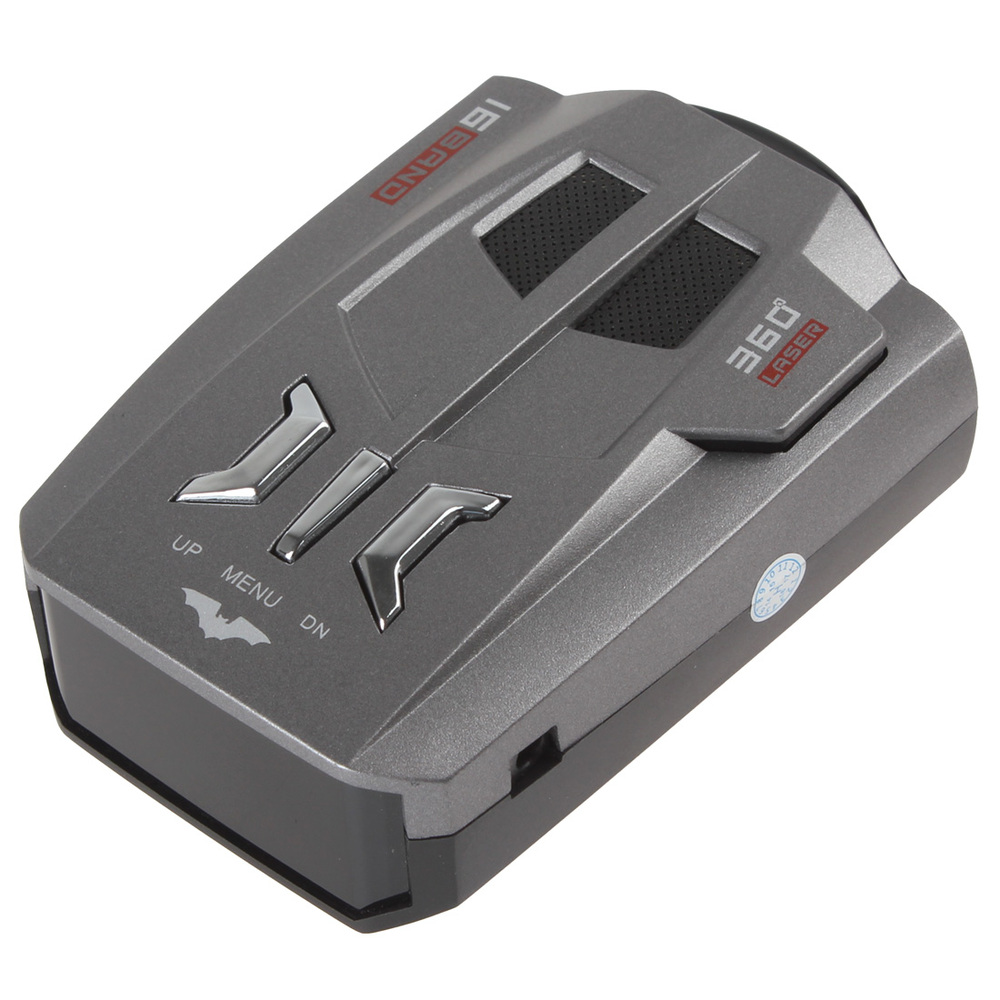 เครื่องเตือน ตรวจจับ เรดาห์ตำรวจ กล้องจับความเร็ว V9 มีจอ LED เฟิร์มแวร์ใหม่ล่าสุด